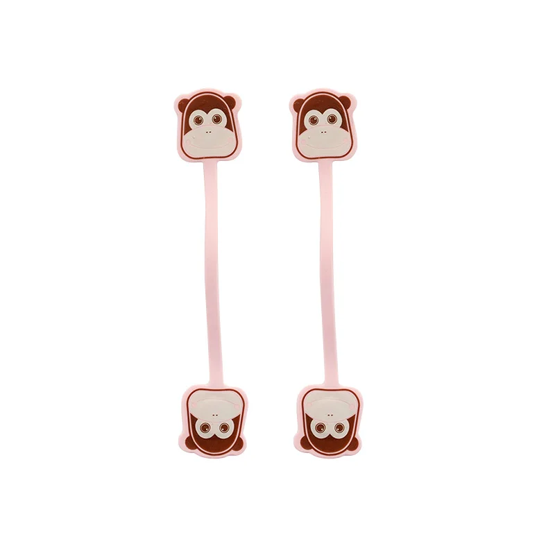 

2pcs Cartoon magnet earphone cable winder USB cable holder winder Desktop cable organizer charger clips management