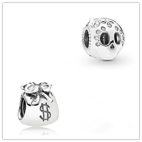 

925 Sterling Silver Bead Flower Colour Story Charm Beads Fit Women pan Bracelet & Necklace Diy Jewelry