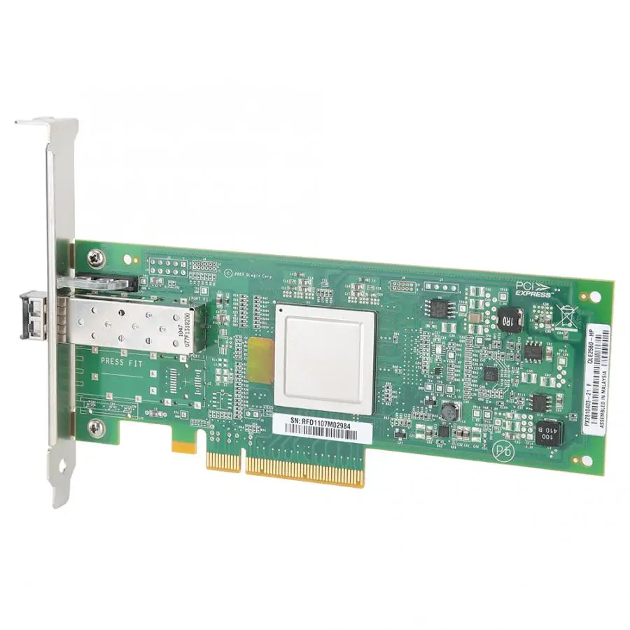 For QLOGIC QLE2560 Fibre Card PCI-E 8G PCle2.0 8x Slot Single Port for HP HBA Module Cards | Компьютеры и офис