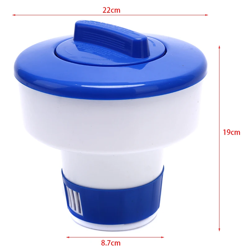 Бассейн спа хлор бром химические таблетки Tab плавающий диспенсер для бассейна 18