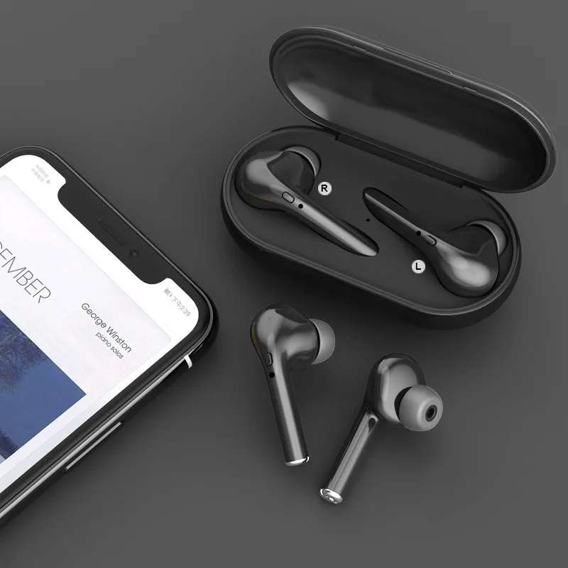 M6s наушники в ухо Bluetooth беспроводные отпечатков пальцев сенсорные TWS спортивные