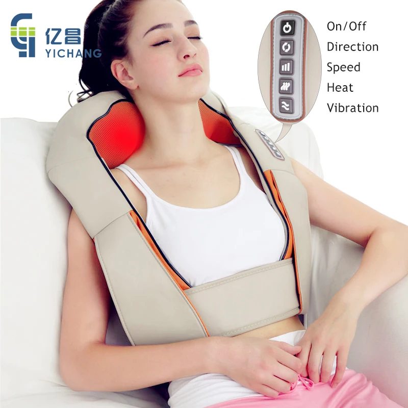 Электрический массажер для шеи и плеч тела массажеры шиацу магнитные устройства