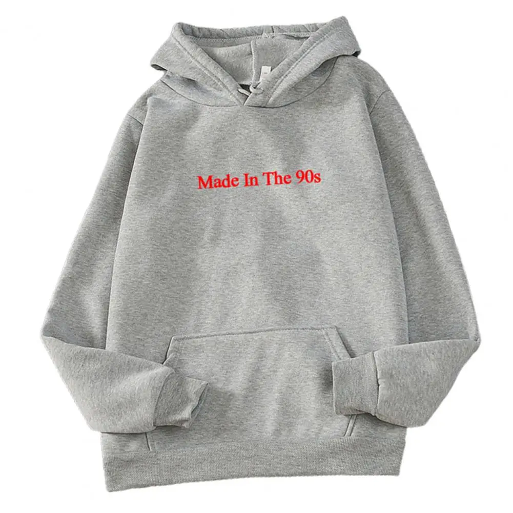Oversized  Pullover Fashion Exquisite Detail Loose Hoodie All-match Casual Pullover Oversized Letter Print Sweatershirt forSport