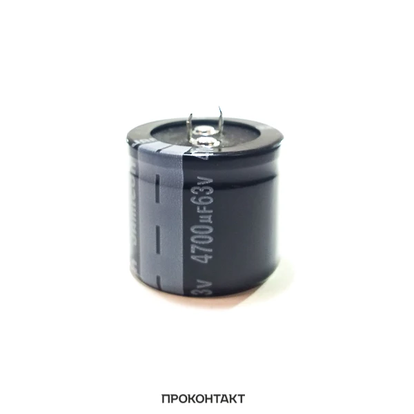 Конденсатор электролитический 4700UF 63V 105*C 35*30 HS JAMICON|Конденсаторы| |