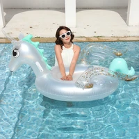 giant float inflatable air mattress adults pool float swimming ring floating bed summer beach party toys water sport