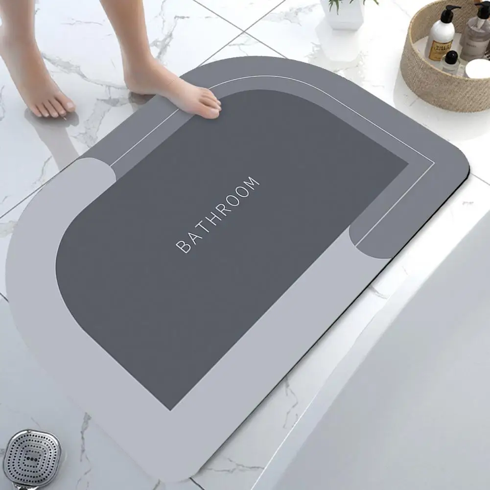 

Napa Skin Super Absorbent Bath Mat Quick Drying Bathroom Carpet Modern Simple Non-slip Floor Mats Home Oil-proof Kitchen