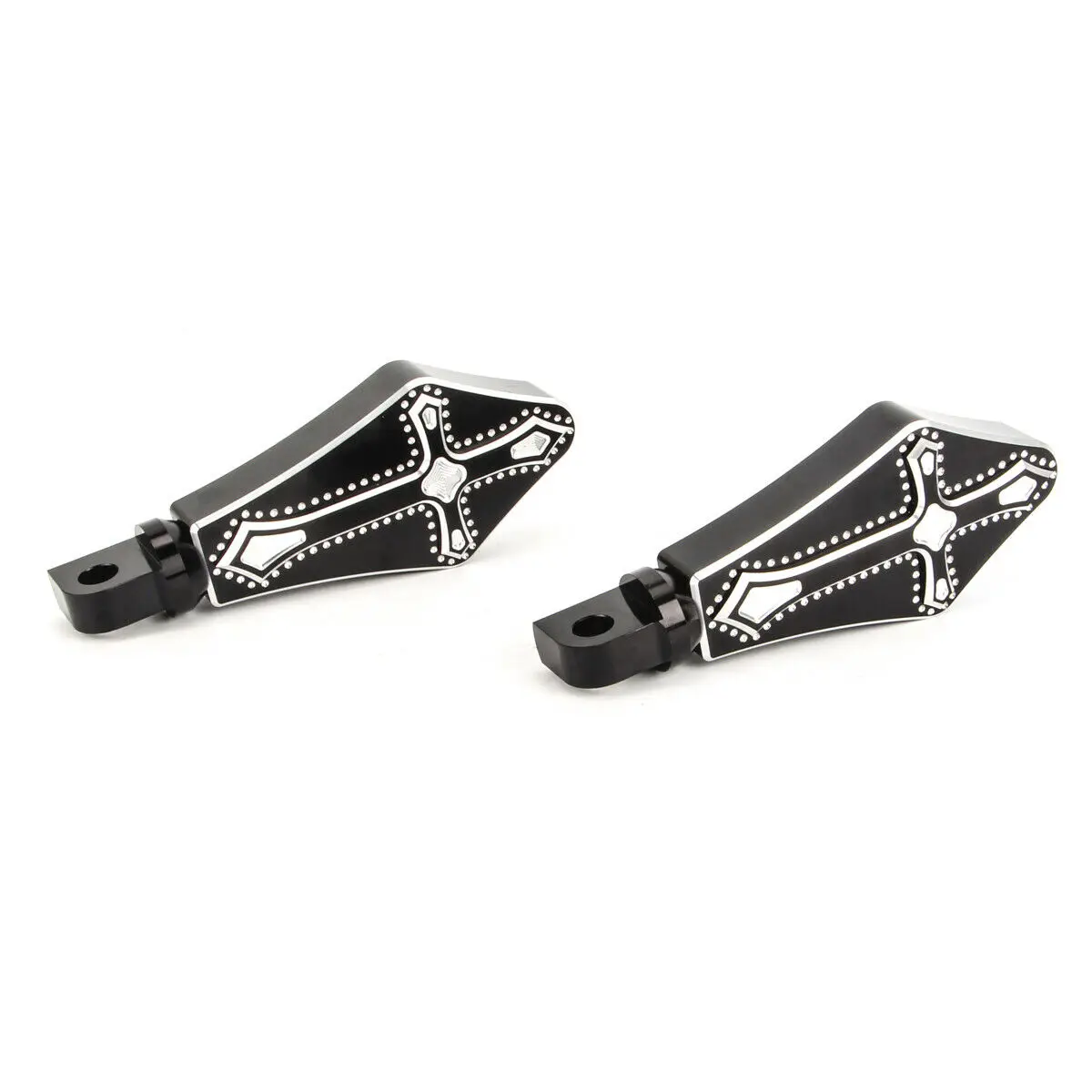 

Contrast Cut Cross Footpeg Foot Rest For Harley Touring Sportster Dyna New
