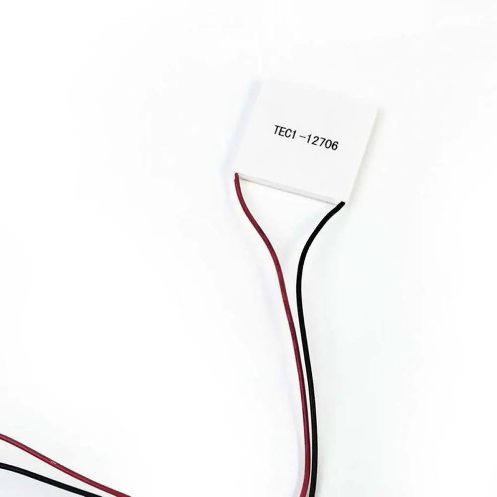 1 шт 12V 60W TEC1 12706 работает от 0 15 2 V постоянного тока и 6A радиатор Термоэлектрический