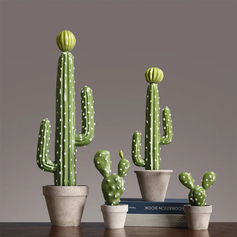 

Товары для дома, декоративные фигурки, Современная Миниатюрная модель кактуса, для офиса, кабинета, показа, Цветочная композиция, подарки на...