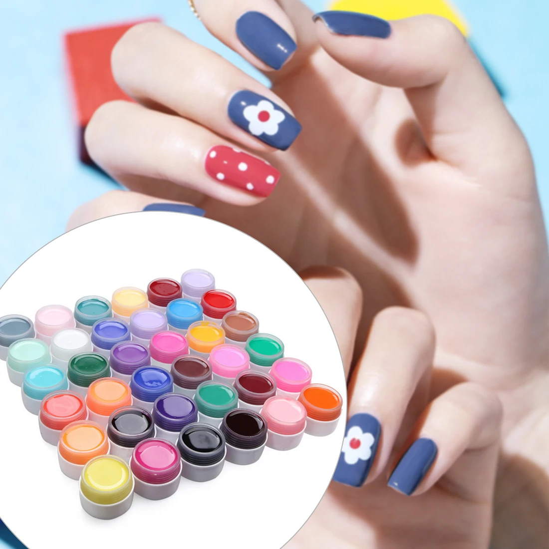 Горячая Распродажа 36 шт. набор и полуперманентных гель лаков для ногтей|Лак