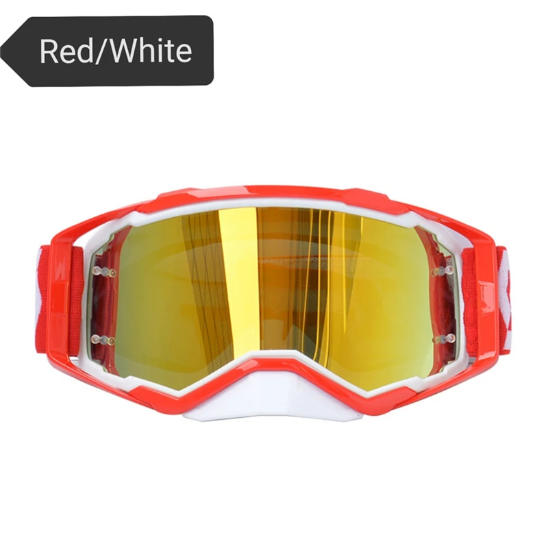 

Motocross Goggles Outdoor Sunglasses for Dirtbike Sport Motorcycle E-Bike ATV UTV Motos Glasses Fits for Helmet With Free Lens