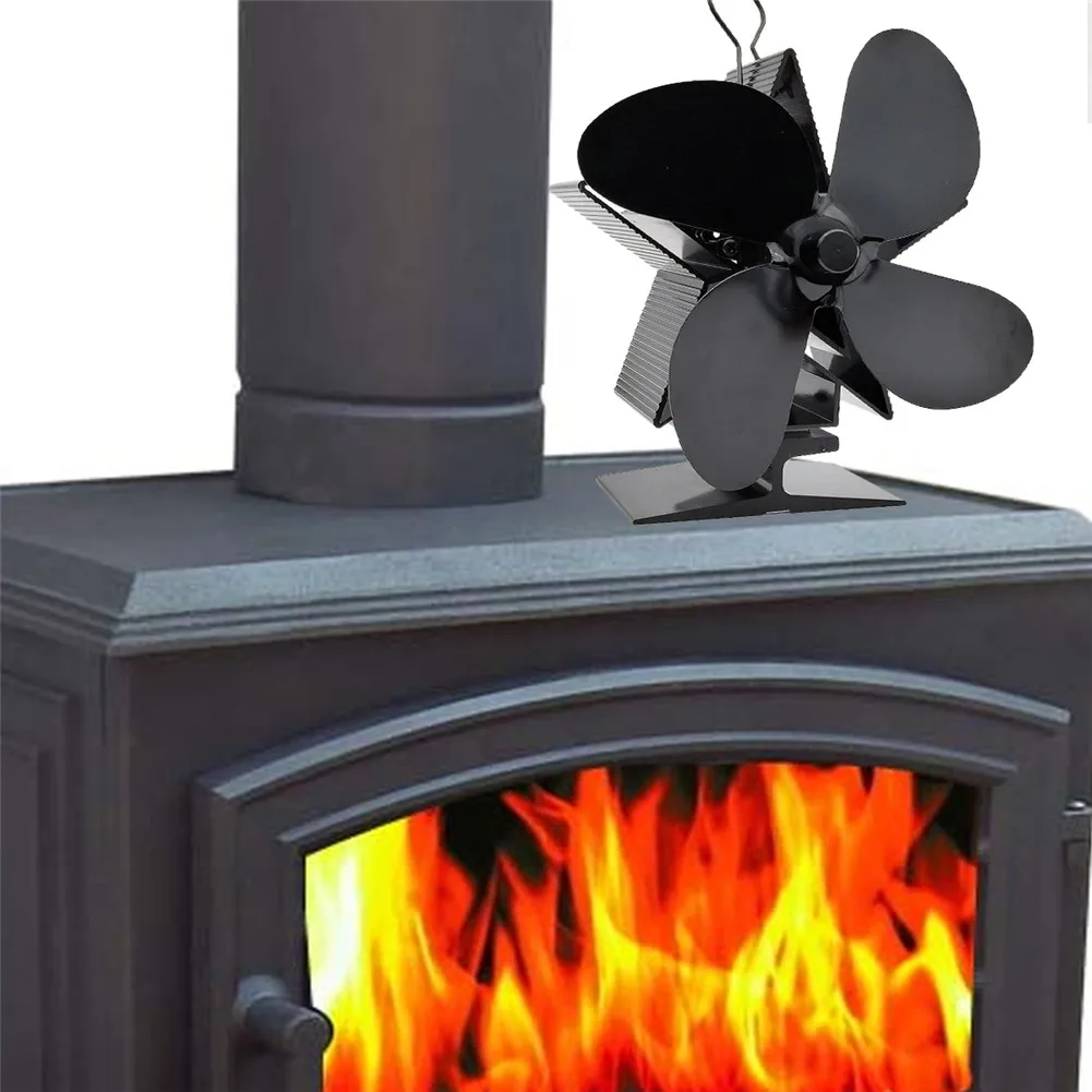 Бесшумный вентилятор для камина печи бесшумная работа деревянной/деревянной