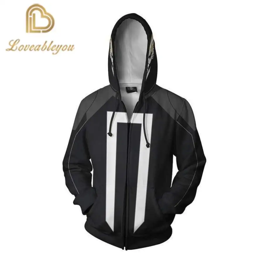 Толстовка с капюшоном и принтом в виде призрака из фильма куртки костюмы для