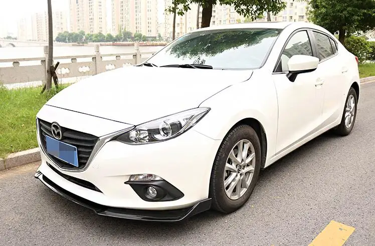 Для Mazda3 Axela Body kit спойлер 2014-2017 для ABS задний передний бампер диффузор защитные