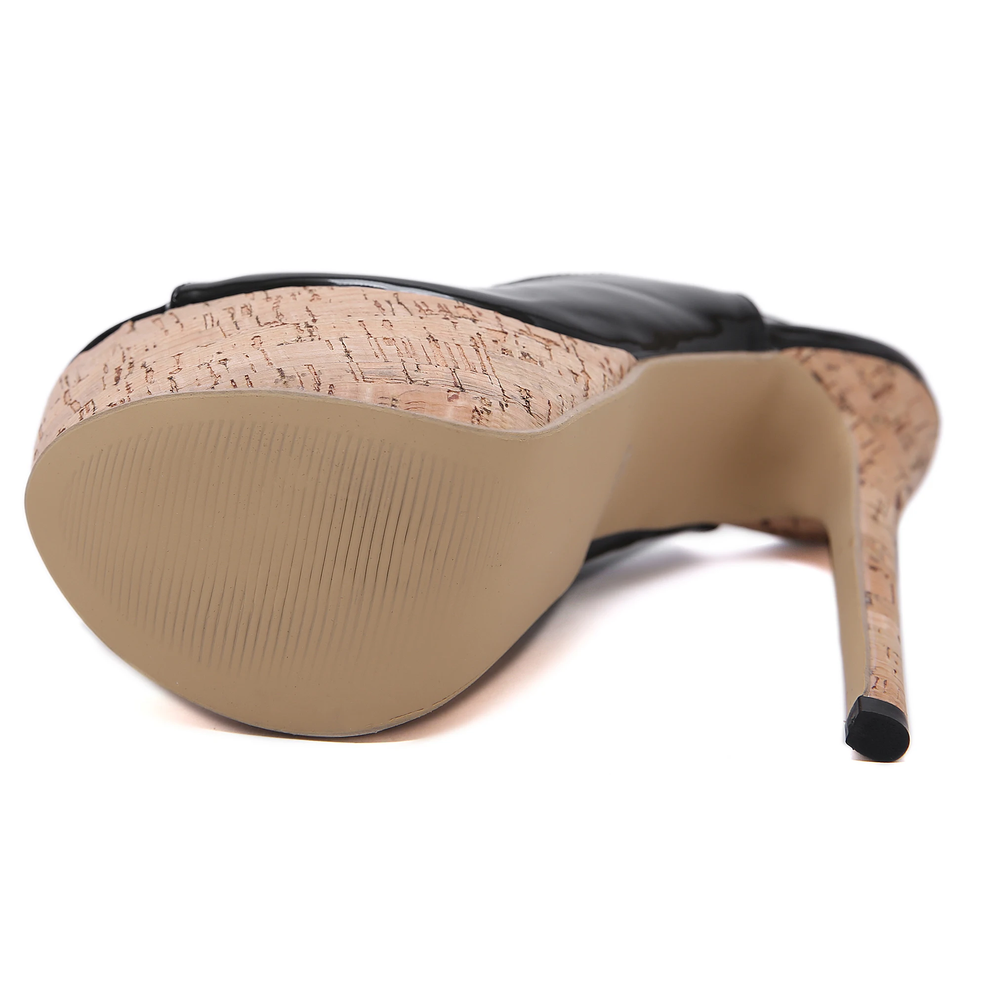 Женская обувь Туфли-лодочки с открытым носком на платформе и высоком каблуке