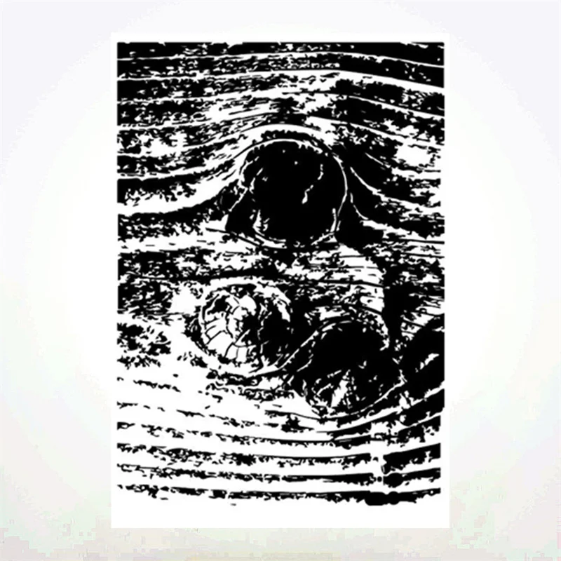 

20Pcs 11*16CM Wood Grain Transparent Clear Stamp Silicone Stamp/Seal DIY Scrapbooking/Photo Album Easter Stamp Sheets Bulk Deals