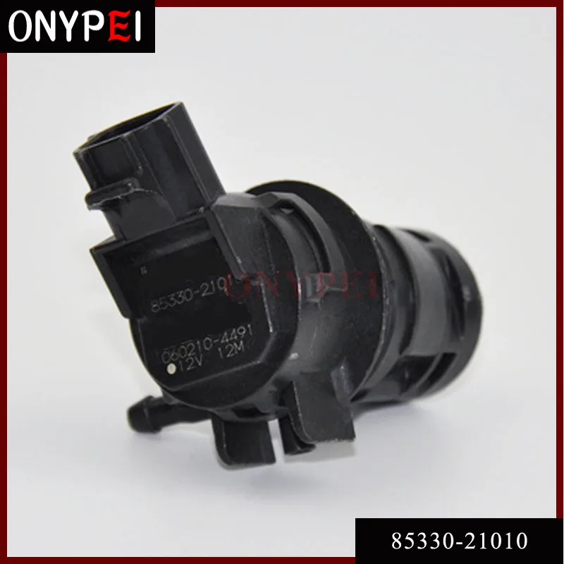 Настоящий насос для мытья лобового стекла 85330 21010 12 14 Toyota Yaris 1.5L 8533021010|Топливные