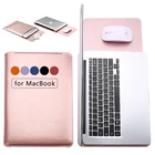 Чехол для ноутбука 2020 дюймов, чехол для коврика для мыши, чехол для ноутбука Xiaomi Macbook Air Pro, Чехол Для Retina 12 13 15 15,6, модная сумка из искусственной кожи