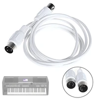 1 5m4 9ft 3m9 8ft midi extension cable 5 pin male to 5 pin male electric piano keyboard instruments pc cable