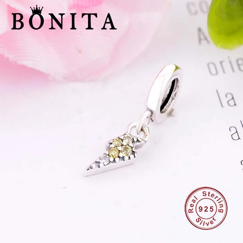 Подвески из стерлингового серебра 925 пробы оригинальные подвески в форме шарма