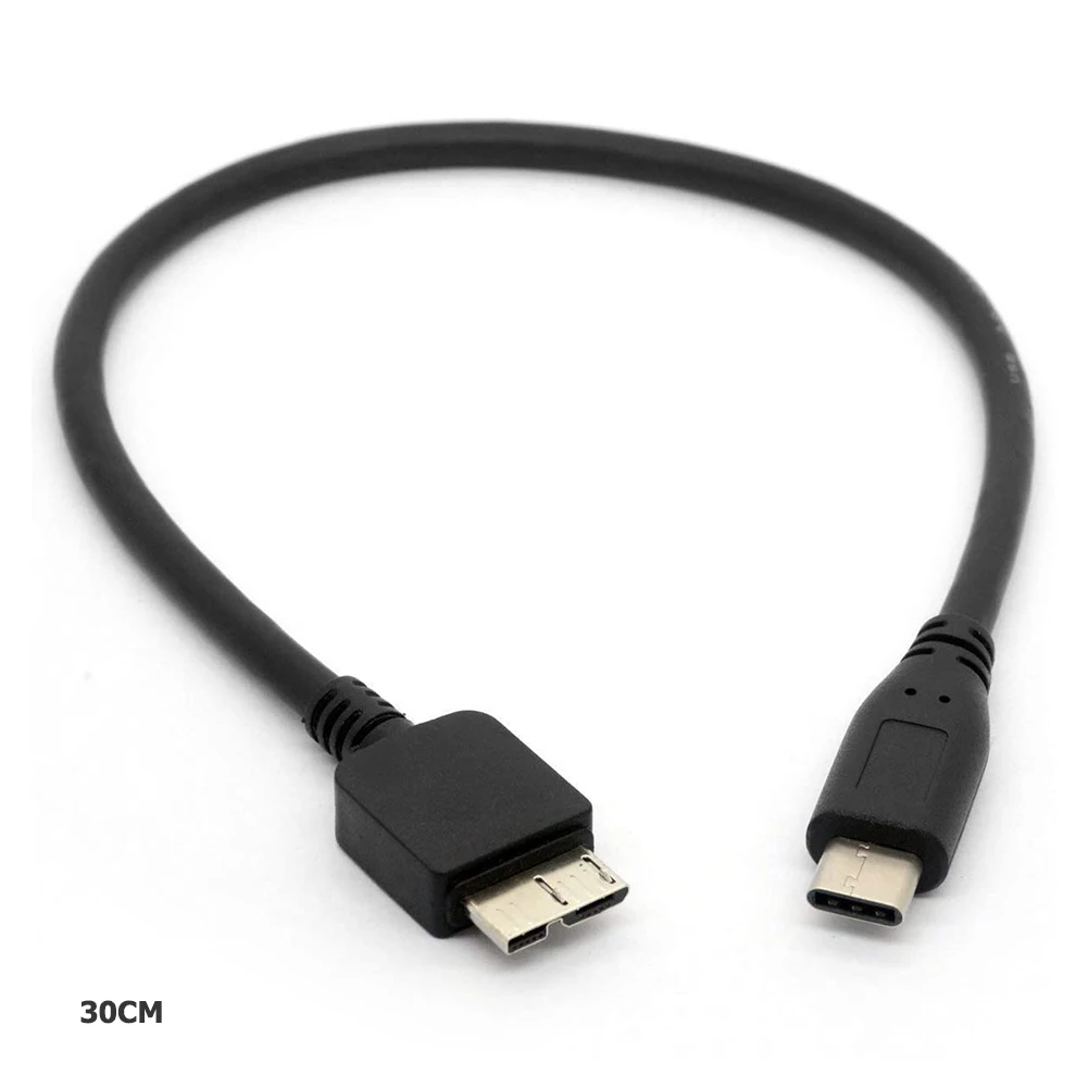 5 Гбит/с разъем для передачи данных 30 см USB3.1 Type-C к USB 2 0 Micro B | Электроника