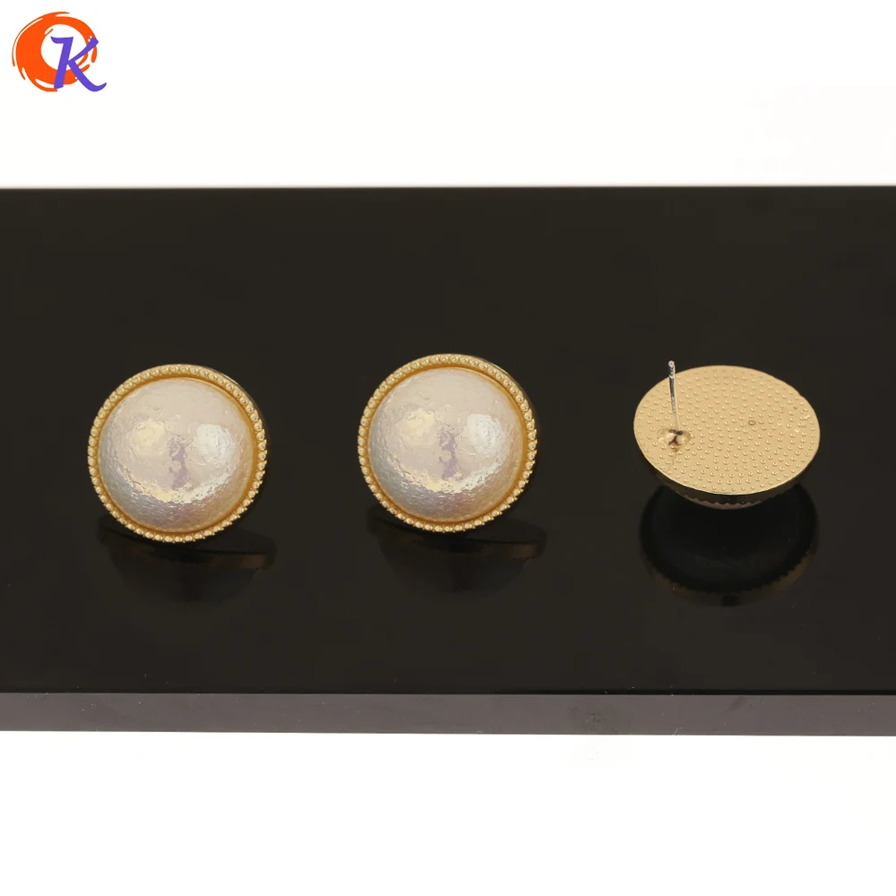 

Cordial Design 50Pcs 21*21MM Earrings Stud/Jewelry Accessories/Imitation Pearl/Round Shape/DIY Making/Hand Made/Earring Findings