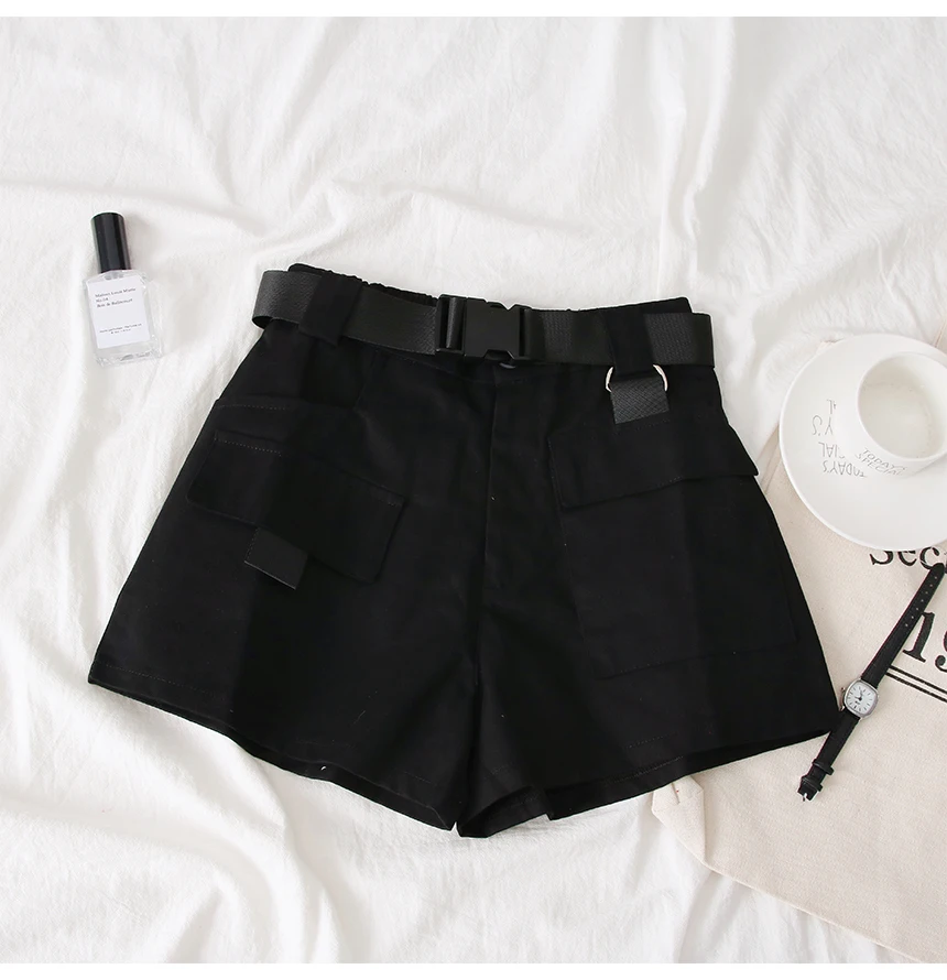 Повседневная юбка с высокой талией Комбинезоны женские свободные тонкие