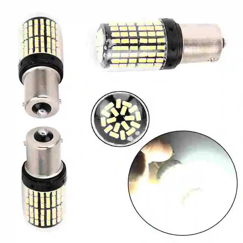 Белая светодиодная лампа Canbus No Error 1156 P21W для VW Volkswagen Sharan 7N 2010 - 2018 DRL Daytime Running Lights on.