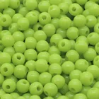200 шт 6 мм зеленый акриловые круглые бусинки цвета космической пыли для самостоятельного изготовления ювелирных изделий ювелирные изделия аксессуары