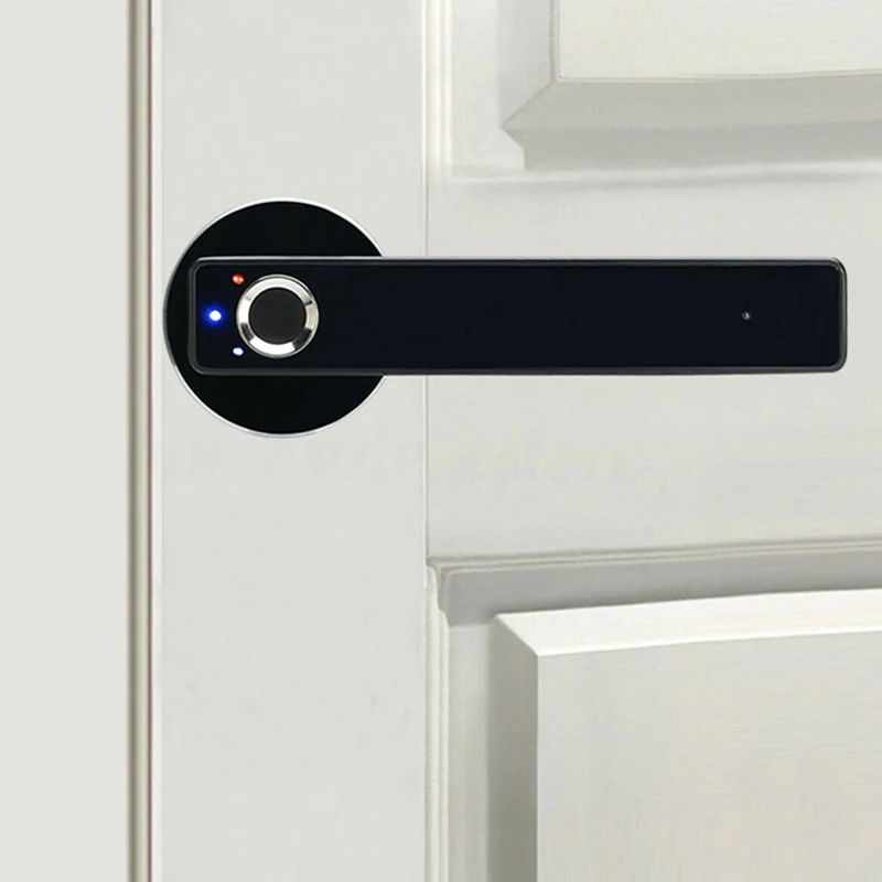 

Fingerprint Lock Smart Password Door Stainless Steel Home Security Locks USB Charging UY8