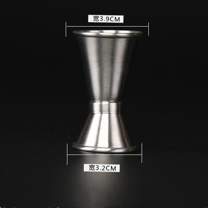 

Stainless Steel Japanese Style Design Suitable For Home, Bartender, Bar Double-Ended Crimping Wine Glass Cocktail Bar Jigger