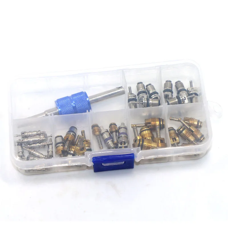 Высокое качество 1 комплект R12 R134A Авто кондиционер A/C шток клапана стержень