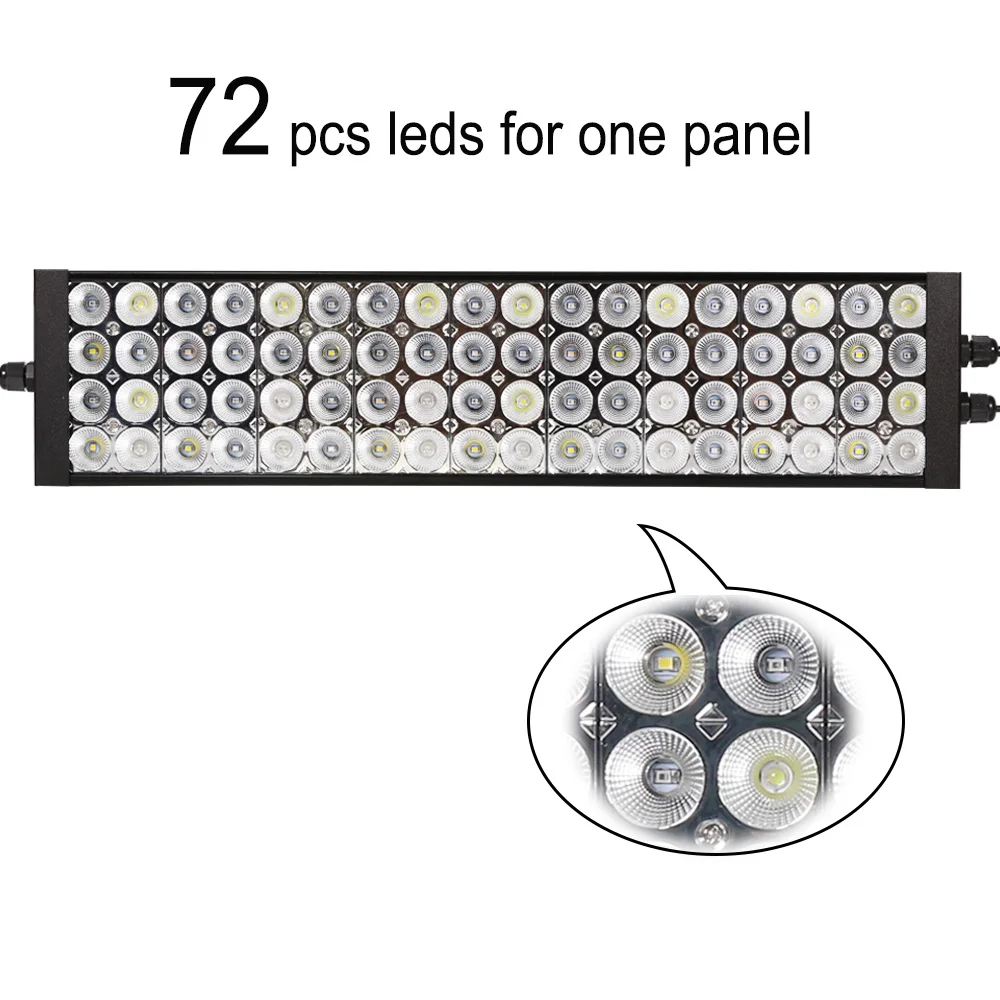 Светодиодная лампа popblom для аквариума полного спектра 180 см 6 футов|aquarium led lamp