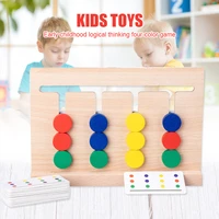 newly 4 color puzzle game for children kids educational intelligence toy game kids toy va88