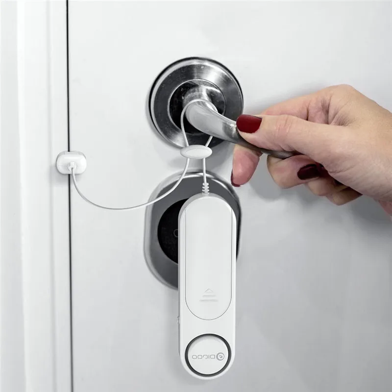 DIGOO DG-TA01 безопасности двери сенсор болт двери и окна персональный сенсор Сигнализация мини портативный автономный безопасности триггер умный дом