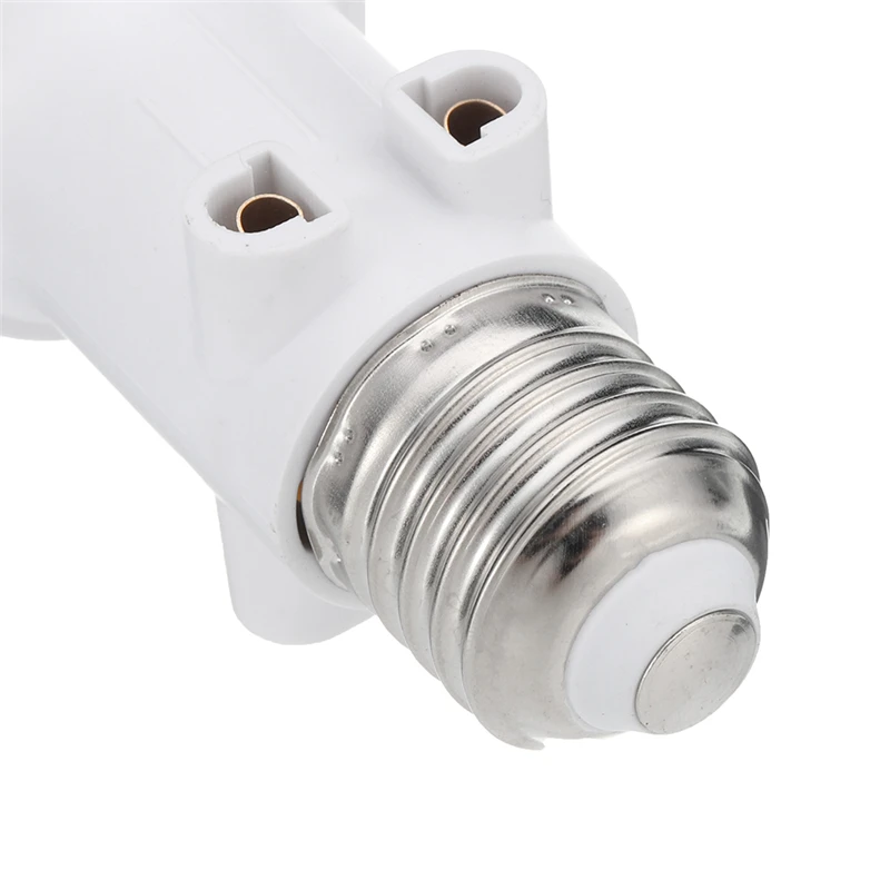 

Lamp Holder Base AC100-240V 4A E27 ABS EU LED Bulb Adapter Plug Connector Accessories Screw Light Socket Conversion for Lights