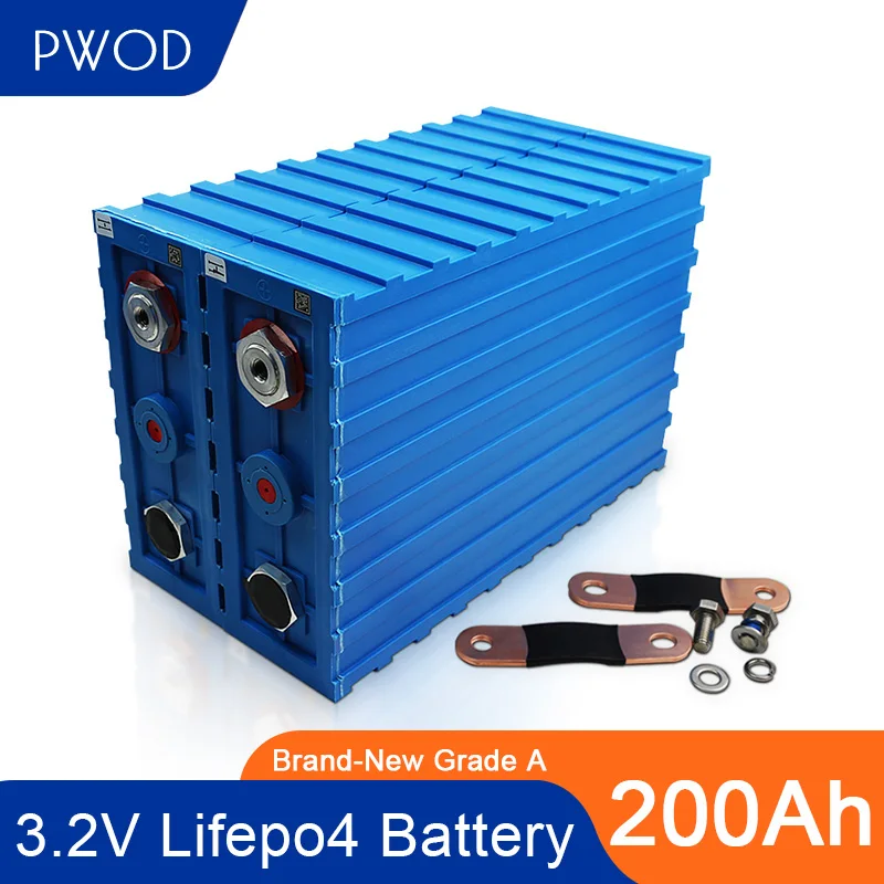 PWOD 4 шт. 3 2 V 200ah cell NEW CALB SE200 LiFePO4 аккумуляторные батареи 12v 24V для аккумуляторной на