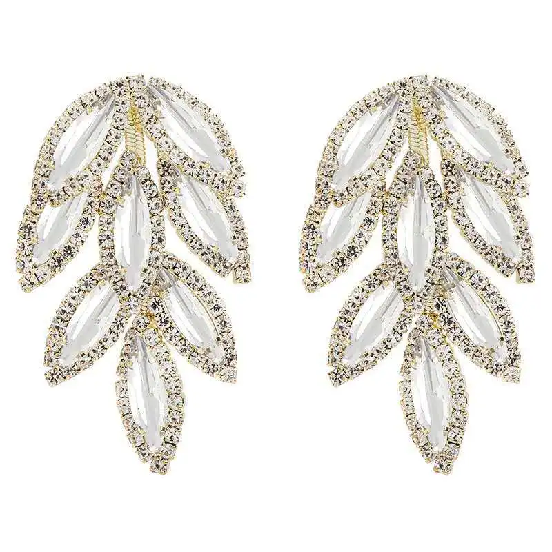 

Ladies Fashion Multilayer Rhinestone Earrings Fashion Earrings Fashion Party Gifts Multicolor Geometric Drop Earrings Jewelry