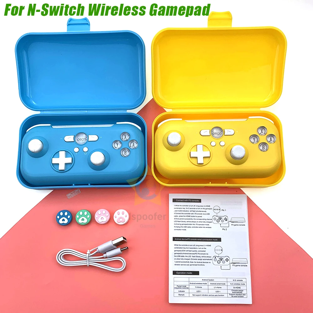 2020 Новинка! Беспроводной игровой контроллер Bluetooth для Nintendo Switch аксессуары игр