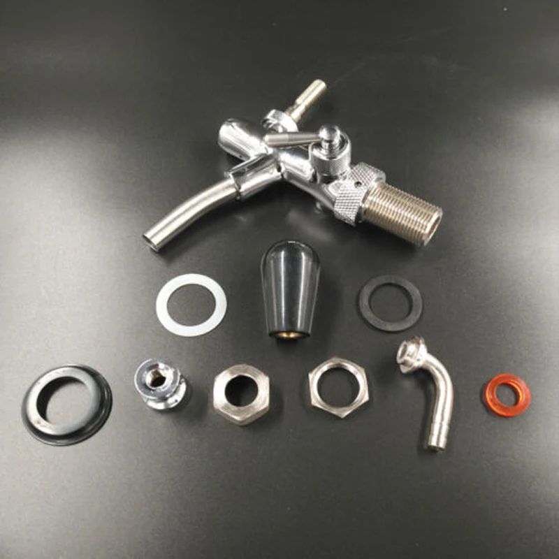 Пивной Kegerator кран контроллер хромированный хвостовик G5/8 комплект