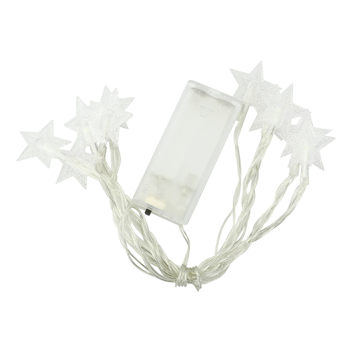 3 м 10 звезды СИД светильник гирлянды с пересекающимися мигающими звездами