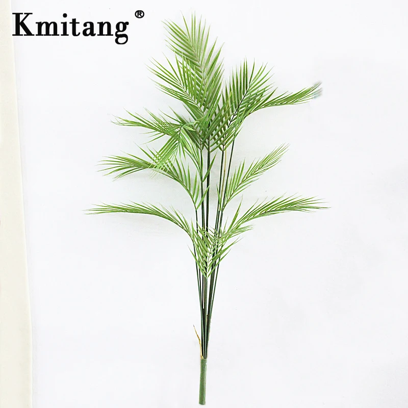 

125cm 13Fork Artificial Palm Tree Tropical Palm Plants Large Plastic Tree Leaves Fake Monstera Leafs Home Autumn Decoration