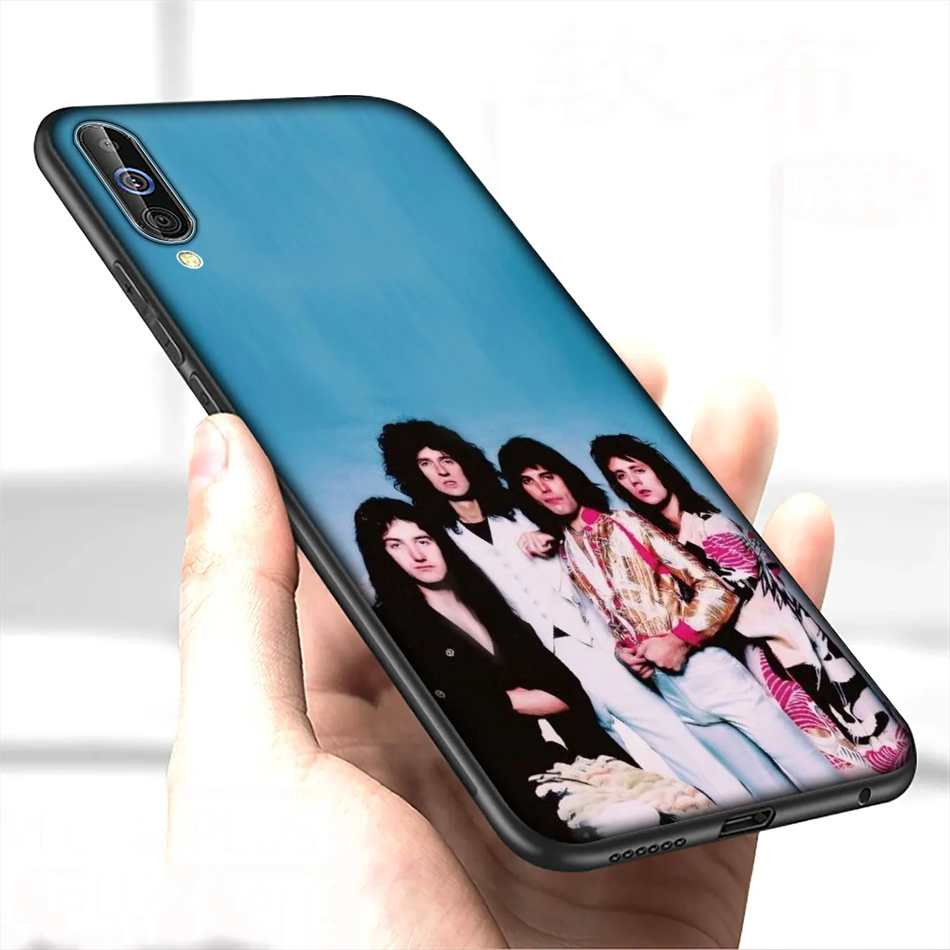 IYICAO Queen Freddie Mercury Soft Silicone Case for Samsung Galaxy A70 A50 A60 A40 A30 A20 A10 M10 M20 M30 M40 A20E Black Cover | Мобильные