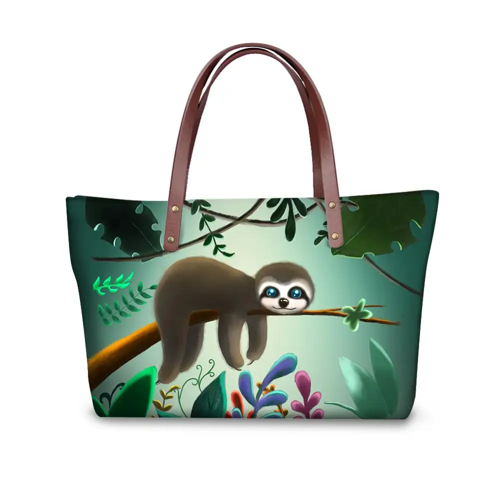 

Модные сумочки для женщин 2020, дизайнерская роскошная женская сумка через плечо с мультяшным принтом ленивого отдыха, женские сумки-тоуты, к...