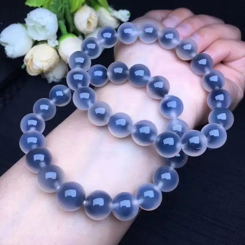 

Luxury Foggy Beads Couple Bracelet for Women Men Long Distance Relationship Gifts Romantic Neon Jewelry Black Lives Matter
