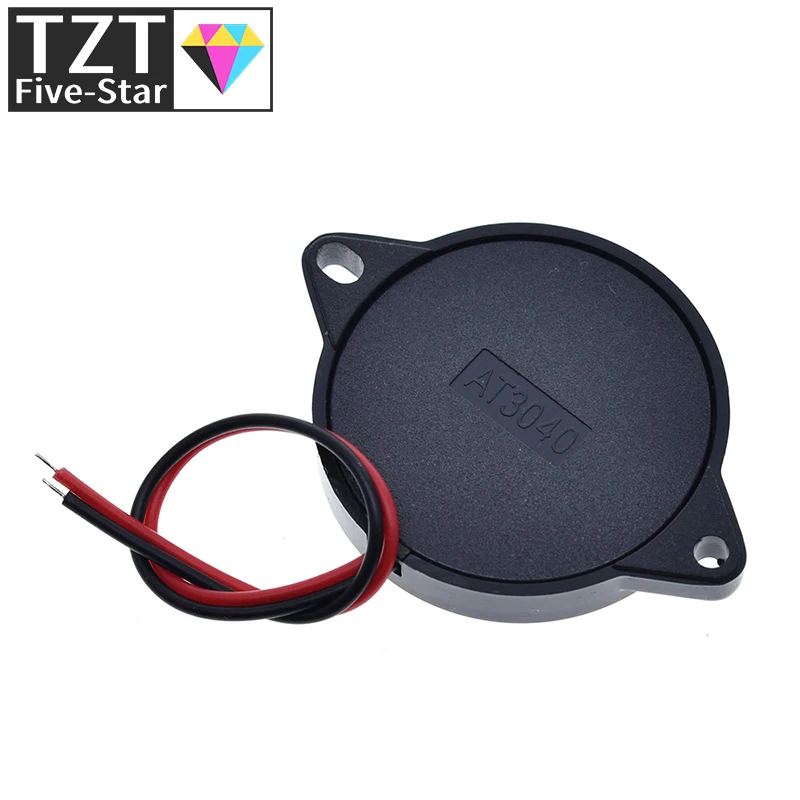 1 шт 30x мм закрытый пьезопасный зуммер с проводами AT3040 |