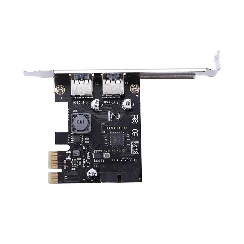 2 порта usb 30 pci e x1 плата расширения pci expr