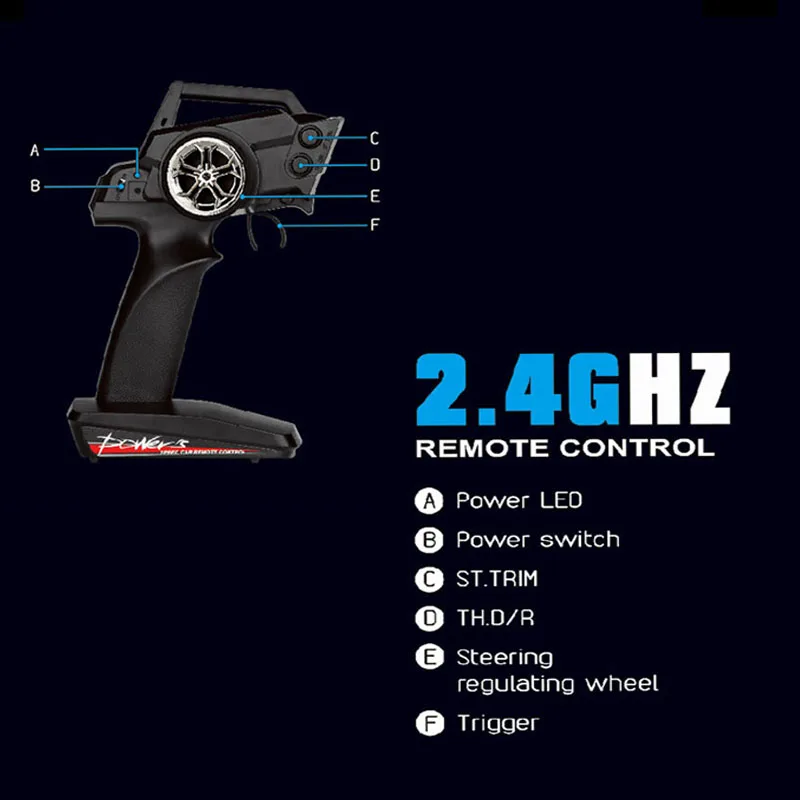 Wltoys масштаб 104009 1/10G матовый Радиоуправляемый автомобиль 4WD высокоскоростные