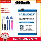 Аккумулятор LOSONCOER BLP637 на 4900 мА  ч для Oneplus 5 5T A5001 A5010 One Plus 5