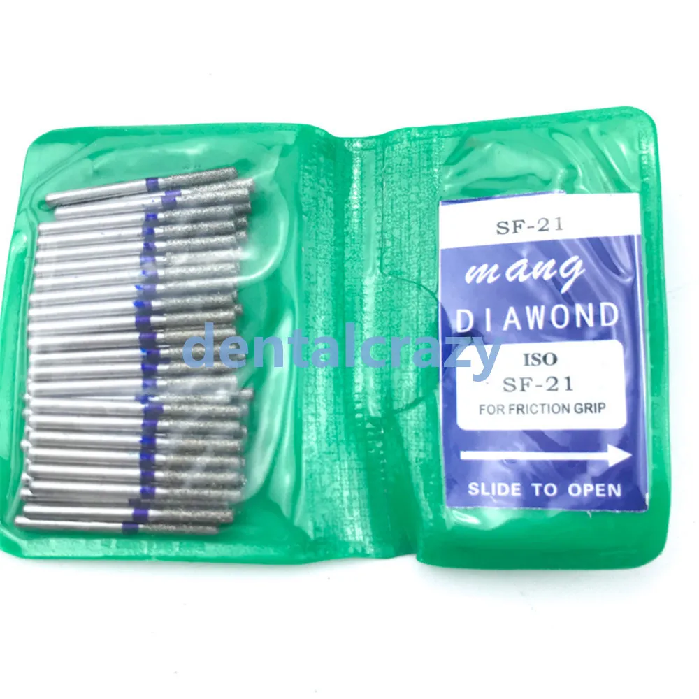 50 шт./пакет серии SF стоматологический алмаз FG высокоскоростные боры для
